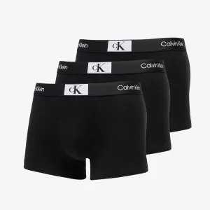 Calvin Klein ´96 Cotton Stretch Trunks 3-Pack Black/ Black/ Black #1392991