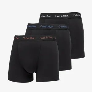 Calvin Klein Cotton Stretch Boxer 3-Pack Black/ Maroon/ Skyway/ True Navy Logos #2858250