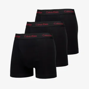 Calvin Klein Cotton Stretch Wicking Technology Classic Fit Trunk 3-Pack Black #3114281