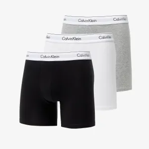 Calvin Klein Modern Cotton Stretch Boxer Brief 3-Pack Black/ White/ Grey Heather #258679