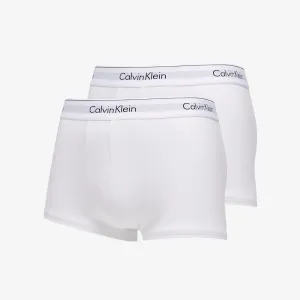 Calvin Klein Trunks 2 Pack White #212762