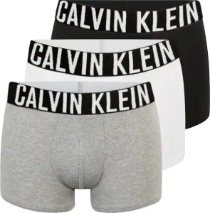 Calvin Klein 3 PACK - Boxer da uomo Trunk PLUS SIZE NB3839A-MP1 4XL
