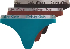 Calvin Klein 3 PACK - mutandine da donna Bikini QD3561E-IIL L