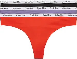 Calvin Klein 3 PACK - perizoma da donna PLUS SIZE QD3800E-1CX 3XL