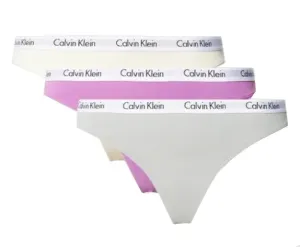 Calvin Klein 3 PACK - perizoma da donna PLUS SIZE QD3800E-CFU 3XL