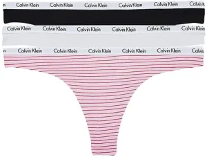 Calvin Klein 3 PACK - perizoma da donna PLUS SIZE QD3800E-W5A 3XL