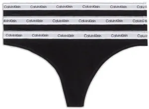 Calvin Klein 3 PACK - perizoma da donna PLUS SIZE QD5209E-UB1-plus-size XXL
