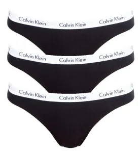 Calvin Klein 3 PACK - tanga da donna QD3587E-001 XL