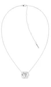 Calvin Klein Collana minimalista in acciaio da donna Elemental 35000638