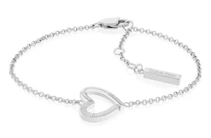 Calvin Klein Delicato bracciale in acciaio con cuore Minimalist Hearts 35000387