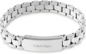 Calvin Klein Elegante bracciale in acciaio da uomo Link 35000090