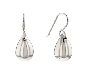 Calvin Klein Eleganti orecchini in acciaio Sculptured Drops 35000073