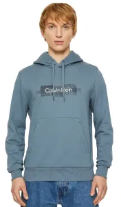 Calvin Klein Felpa da uomo Regular Fit K10K110761-POC L