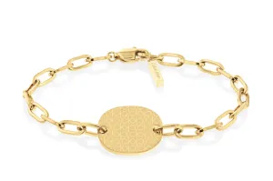 Calvin Klein Moderno bracciale placcato oro Iconic for Her 35000396
