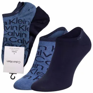 Calvin Klein Man's 2Pack Socks 701218714005 Navy Blue/Blue
