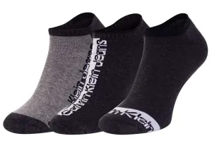 Calvin Klein Jeans Man's 3Pack Socks 701218736003 Graphite/Grey