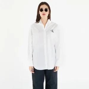 Calvin Klein Jeans Loose Monologo Shirt White #2844213