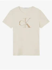 Beige Women's T-Shirt Calvin Klein - Women