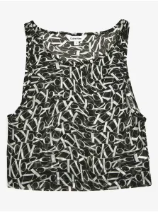 Black Women's Patterned Tank Top Calvin Klein Underwear - Women