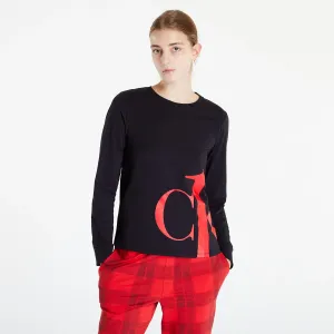 Black Women's Sleeping T-Shirt Calvin Klein Underwear - Women #254856