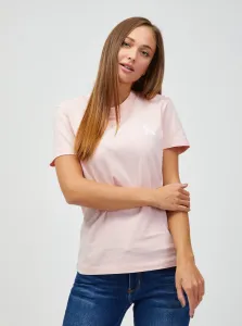 Light Pink Women's T-Shirt Calvin Klein Jeans - Women #1038327