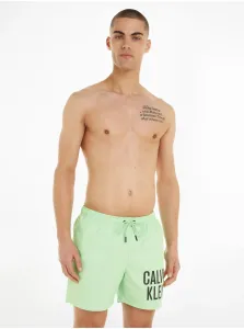 Light Green Men's Swimsuit Calvin Klein Underwear Intense Power-Medium Dra - Men's #1998895