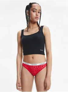 Red Women's Lace Panties Calvin Klein Underwear - Women #936998