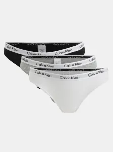 Calvin Klein 3 PACK - mutandine da donna QD3588E-999 L