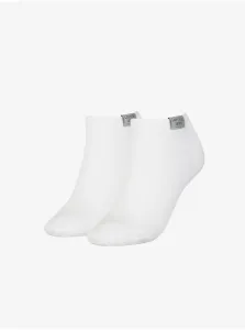 Set of two pairs of women's socks in white Calvin Klein Underwe - Ladies #936961
