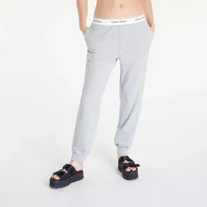 Light Grey Womens Brindled Pyjama Pants Calvin Klein Underwear - Women #254917