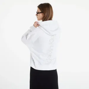 Calvin Klein Jeans Back Faded Logo Hoodie Bright White #220802