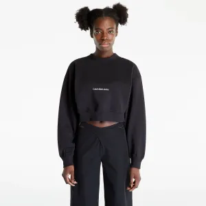 Calvin Klein Jeans Institutional Mock Sweatshirt Black #1693729