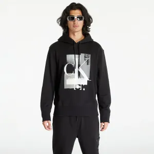 Calvin Klein Jeans Connected Layer Land Hoodie Black #2808853