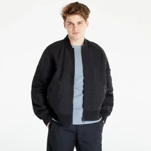 Calvin Klein Jeans Exposed Zip Oversized Woven Jacket Black #1779330
