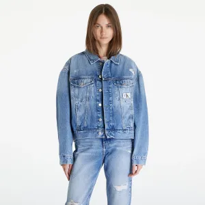 Calvin Klein Jeans Boxy Denim Jacket Denim Medium #3136871