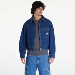 Calvin Klein Jeans Denim Relaxed Zip Up Jacket Denim #3132789