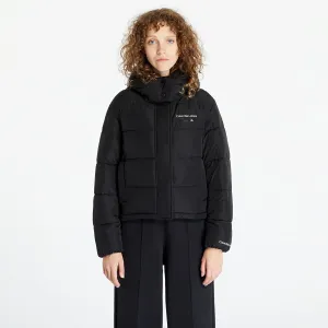 Calvin Klein Jeans Monologo Non Down Sherpa Jacket Black #2384517