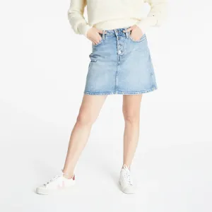 Calvin Klein Jeans Hr Mini Skirt Denim Light #1107672