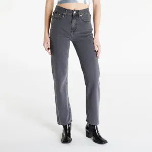 Calvin Klein Jeans High Rise Straight Pants Black #1378282