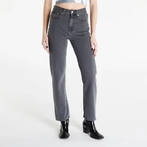 Calvin Klein Jeans High Rise Straight Pants Black #1378286