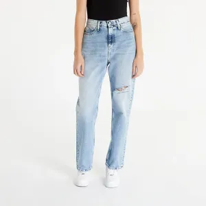 Calvin Klein Jeans High Rise Straight Pants Denim Light #1712088