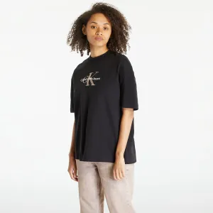 Calvin Klein Jeans Cotton Monogram T-Shirt Black #2799549