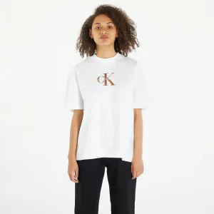 Calvin Klein Jeans Cotton Monogram T-Shirt Bright White #2799526