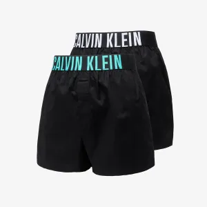 Calvin Klein Cotton Stretch Slim Trunks 2-Pack Black #3152284