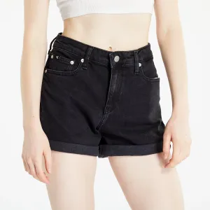 Calvin Klein Jeans Mid Rise Shorts Denim Black #1704086