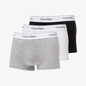 Calvin Klein Modern Cotton Stretch Trunk 3-Pack Black/ White/ Grey Heather #823260