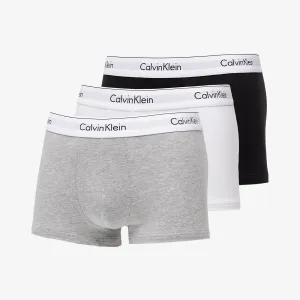 Calvin Klein Modern Cotton Stretch Trunk 3-Pack Black/ White/ Grey Heather #823261