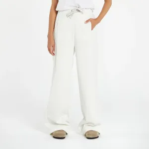 Calvin Klein Jeans Tape Wide Leg Jogger Pants White #2933289