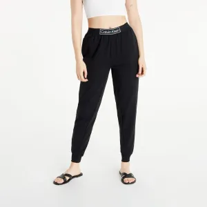 Calvin Klein Pantaloni felpati da donna Regular Fit QS6802E-UB1 L