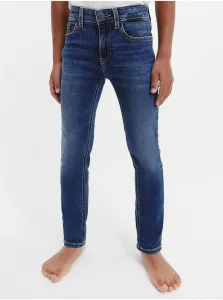Dark Blue Boys Slim Fit Jeans Calvin Klein Jeans - Boys #937149